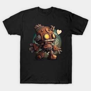 Steampunk robot T-Shirt